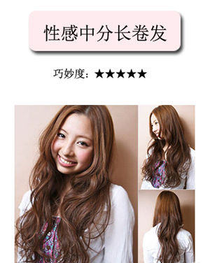 適合胖臉女孩的四款時尚卷發(fā)