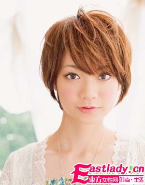 方臉型MM最適合的5款短發(fā)發(fā)型