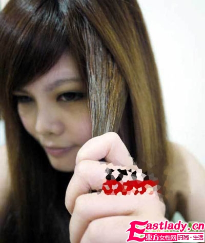 日系劉海編發(fā)的步驟圖解