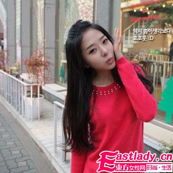 最搭冬裝的韓式時尚發(fā)型