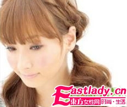 DIY最純美優(yōu)雅的田園編發(fā)