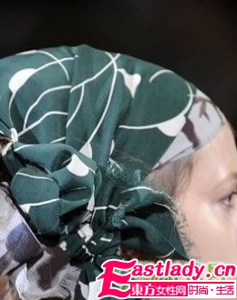 秋季 明星也愛的頭巾發(fā)飾DIY