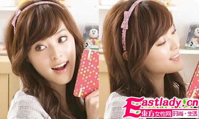 盤點(diǎn) 超級(jí)甜美韓國發(fā)型發(fā)飾
