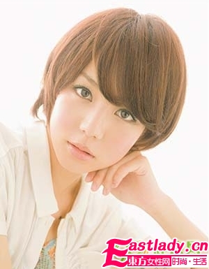 方臉型MM最適合的5款短發(fā)發(fā)型