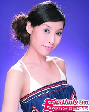 居家也時尚 DIY韓式風(fēng)情小發(fā)髻