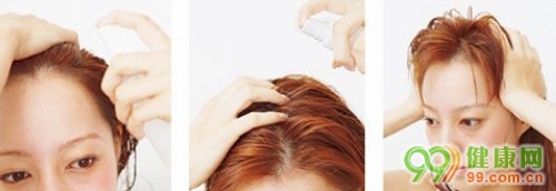 秀發(fā)護理 頭皮按摩步驟圖解
