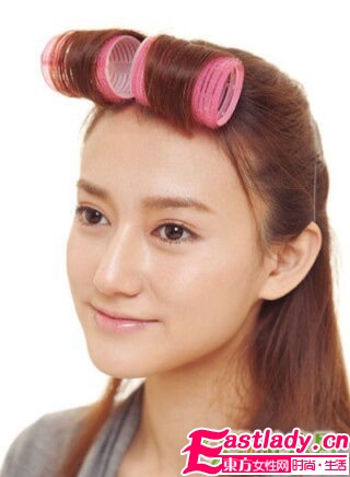 劉海卷發(fā)的竅門