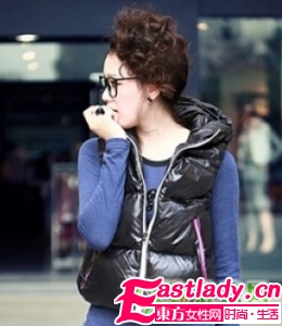 時尚OL造型 最新韓式卷發(fā)盤發(fā)