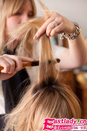 公主頭魚尾辮的編法圖解