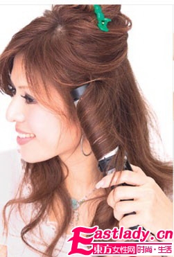 達人打造浪漫法式公主頭圖解