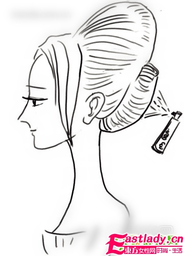 凸顯高貴 婉約韓式新娘盤(pán)發(fā)