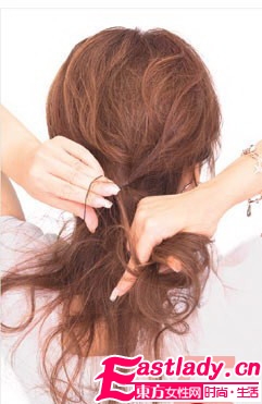 達(dá)人打造浪漫法式公主頭圖解