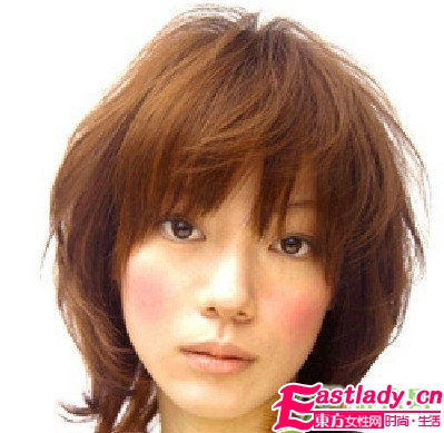 適合圓臉女生的短發(fā)發(fā)型