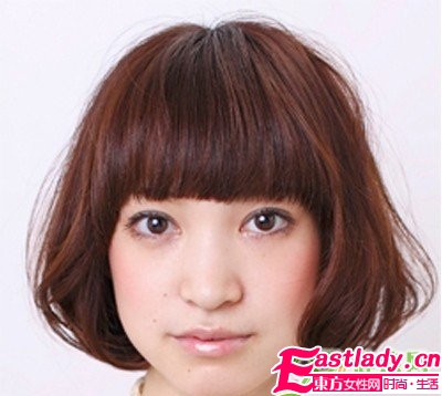 適合圓臉女生的短發(fā)發(fā)型