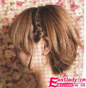 BOB頭側(cè)編發(fā)發(fā)型編發(fā)