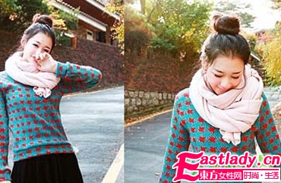 DIY可愛又時(shí)尚的冬季發(fā)型步驟