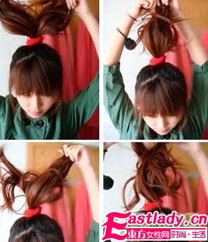 DIY可愛又時(shí)尚的冬季發(fā)型步驟