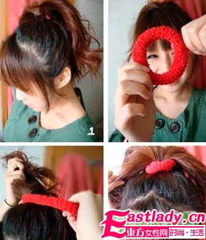 DIY可愛又時(shí)尚的冬季發(fā)型步驟