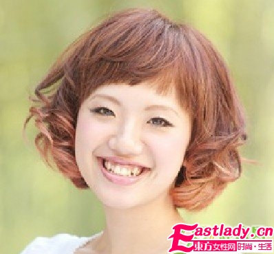 適合圓臉女生的短發(fā)發(fā)型