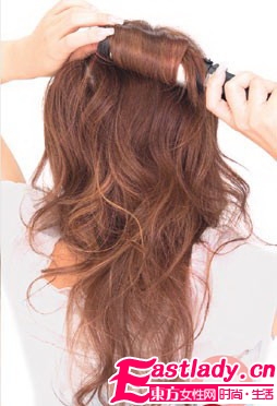 達(dá)人打造浪漫法式公主頭圖解