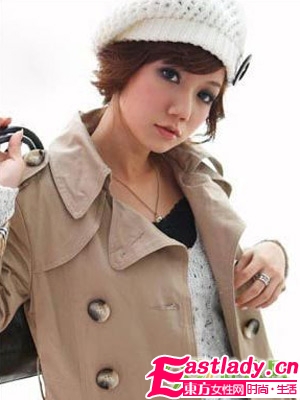 柔美清爽 最新冬季卷發(fā)造型