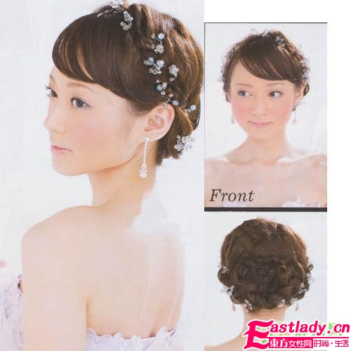 2010春夏 最典雅新娘韓式盤發(fā)