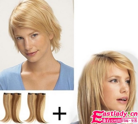 小編教你如何帶假發(fā)