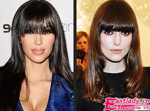 明星們的同款發(fā)型美麗大PK
