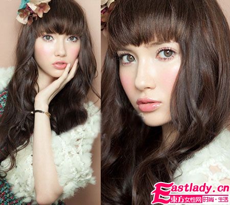 10款最招桃花發(fā)型 絕美朦朧味