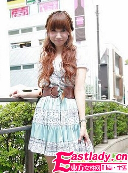 甜蜜可愛(ài)風(fēng) 東京最新街拍發(fā)型