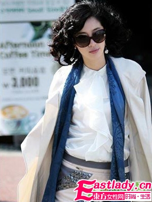 柔美清爽 最新冬季卷發(fā)造型