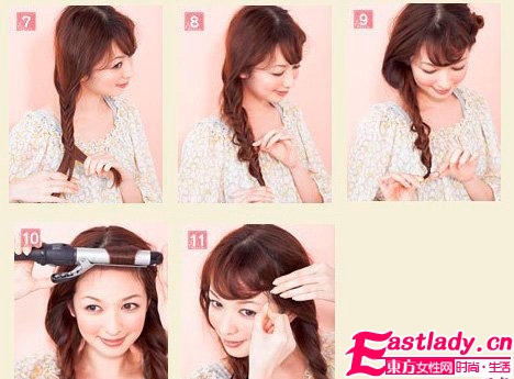 4款日系淑女超仙編發(fā)教程