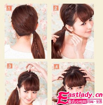 4款日系淑女超仙編發(fā)教程