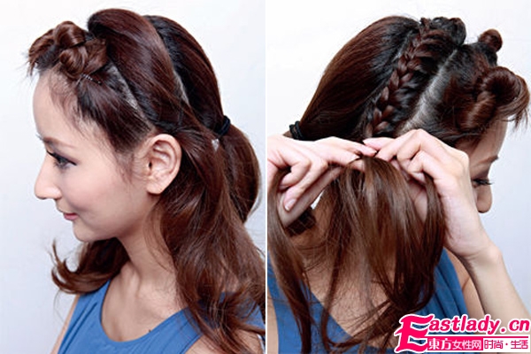 初秋兩款編發(fā) 讓你比明星還美