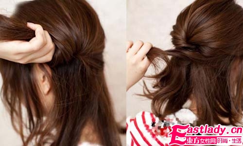 2011最新發(fā)型 5分鐘DIY出令人心動發(fā)型