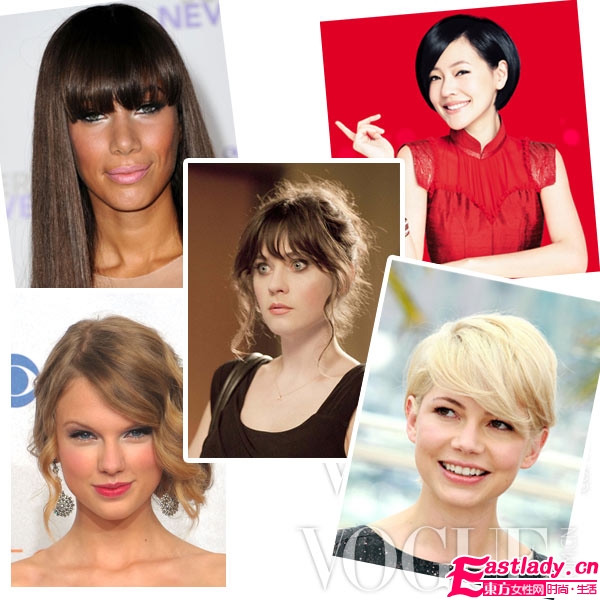 如何根據(jù)臉型選擇適合的劉海發(fā)型