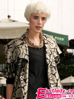 學(xué)習(xí)短發(fā)女王10款百變發(fā)型