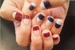 短指甲美甲圖片推薦圖 時下最流行的美甲樣式