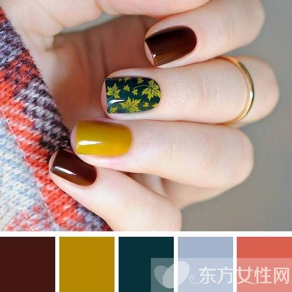 2016秋冬美甲配色秘籍 姑娘們趕緊藏好