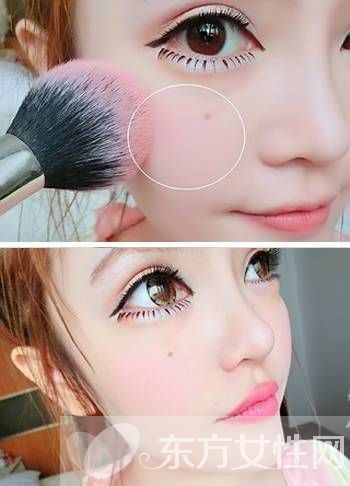 無辜大眼妝畫法圖解 減齡真的很輕松