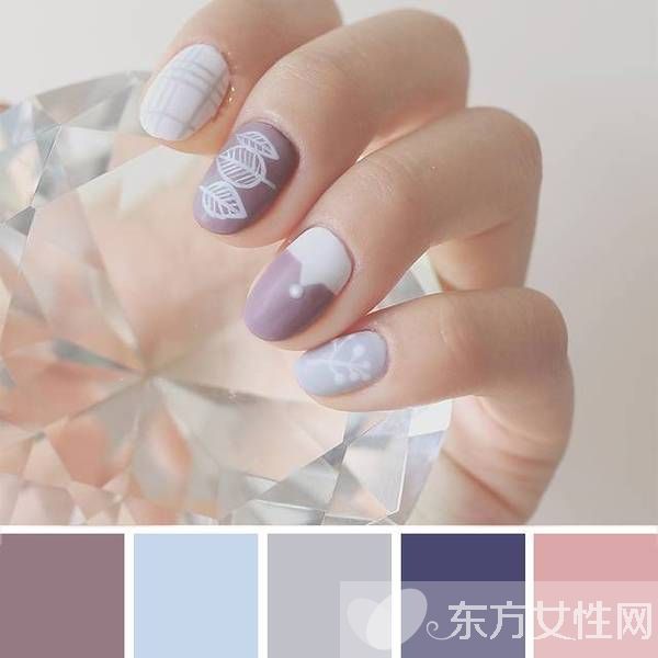 2016秋冬美甲配色秘籍 姑娘們趕緊藏好