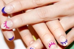 夏日美甲圖案大分享 指尖上的色彩碰撞