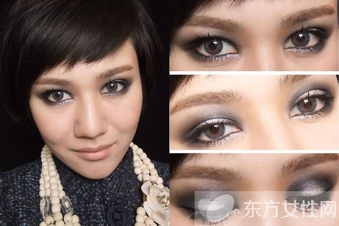 小煙熏妝的畫法步驟 煙熏妝的基本要點需掌握