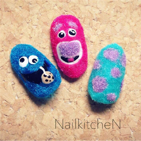 冬季最適合的絨毛指彩 你喜歡嗎