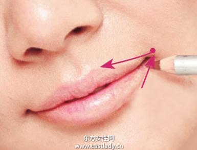 描畫唇妝的基本手法