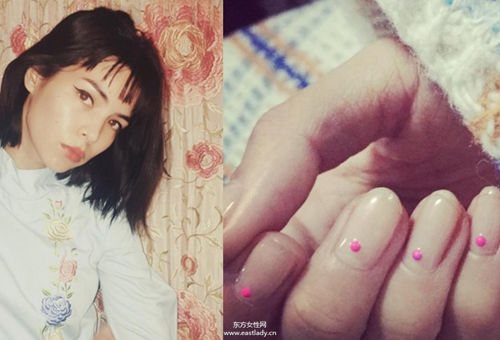 混血日模最愛的7款耐看又優(yōu)雅的美甲造型