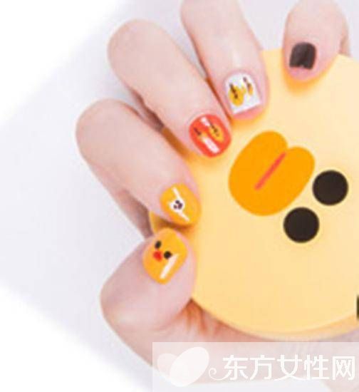 新年美甲款式 萌系小雞甲最應(yīng)景