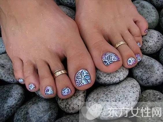 超人氣腳部美甲圖案 聽說夏天跟涼鞋更配哦