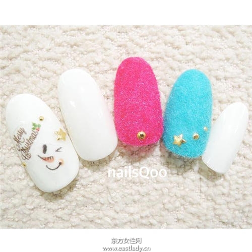 我們就要高調(diào) 超驚艷的圣誕美甲設計