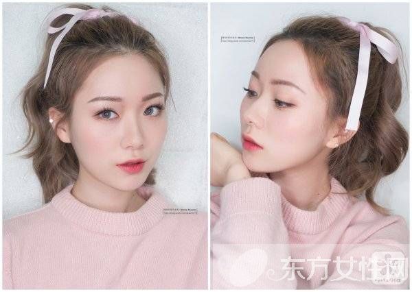 元旦甜美約會妝 粉粉嫩嫩過新年